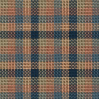 A computer mockup of woven textile in natural tones.